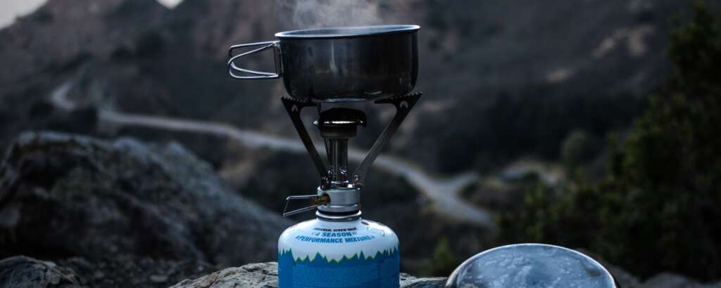 "Can you use a camping stove indoors?" intro image.